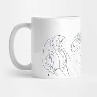 what a way to live and die - Variant 2 Mug